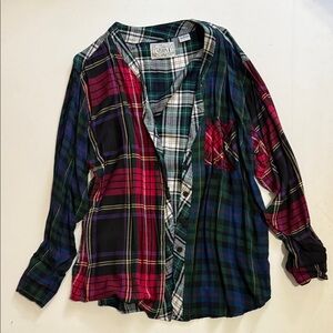Vintage Vision I Plaid Button Down Shirt